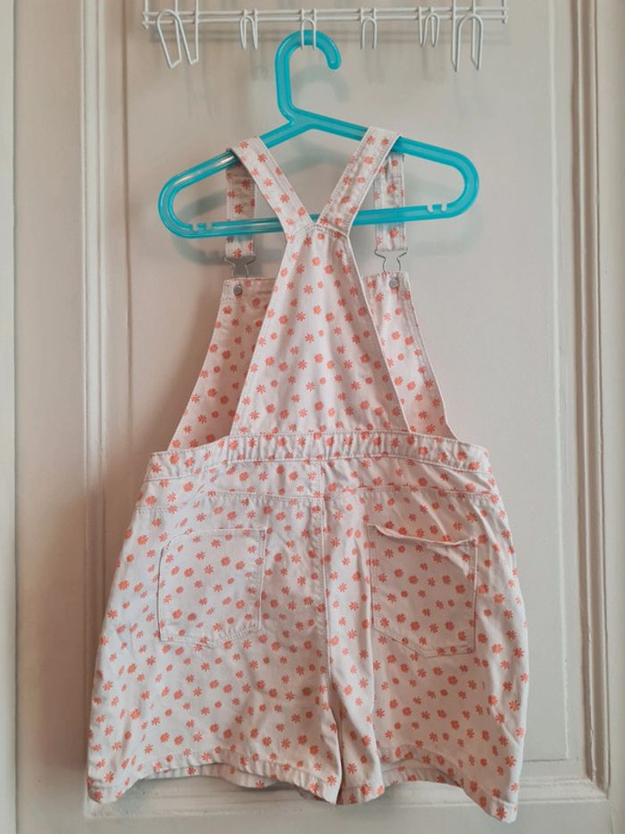 Salopette à fleurs Kiabi taille 12 ans - photo numéro 2