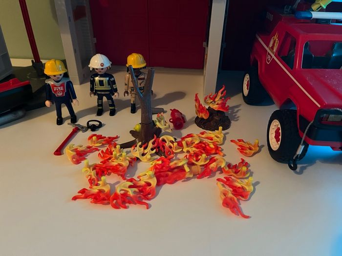 Caserne pompier Playmobil - photo numéro 7