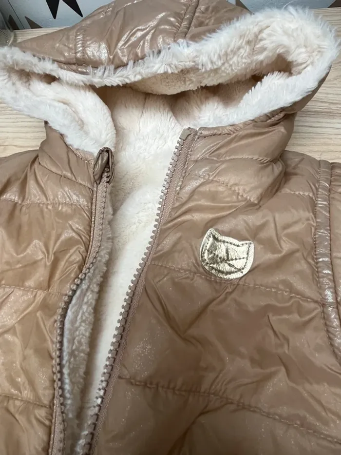 Manteau réversible Verbaudet 12 mois - photo numéro 2