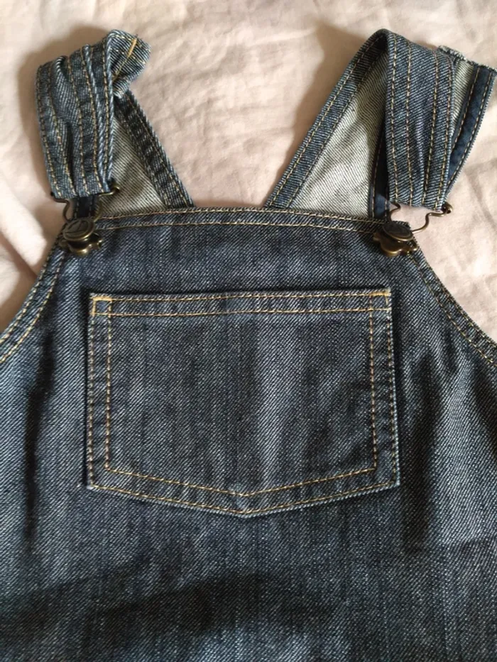 Robe en jean Petit Bateau 24 mois - photo numéro 2