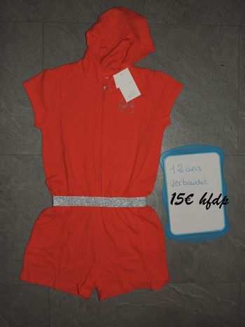 combi short vertbaudet taille 12 ans