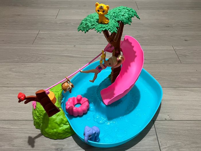 Barbie Coffret Chelsea Rivière de la Jungle Mattel 3+ - photo numéro 3