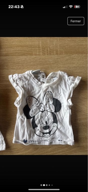 Lot de 4 haut fille 