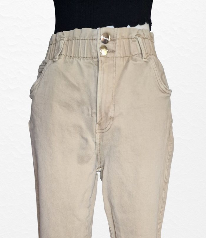 Jean Bershka – Taille 38 – Marron – État : Très bon - photo numéro 5