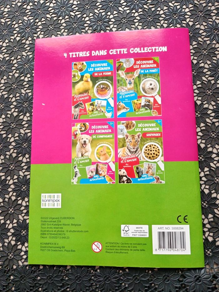 Cahier d'activités animaux de compagnie - photo numéro 4