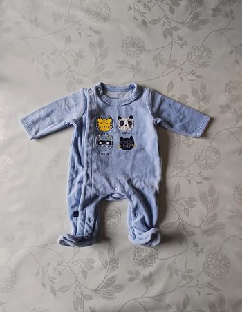 Grenouillère taille 1 mois Sucre d'Orge