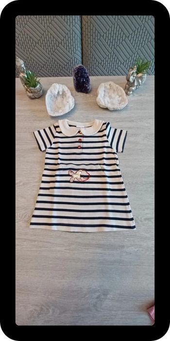 Robe marinière 12 mois