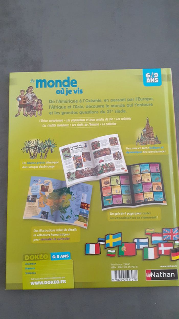 Livre documentaire le monde où je vis - photo numéro 2