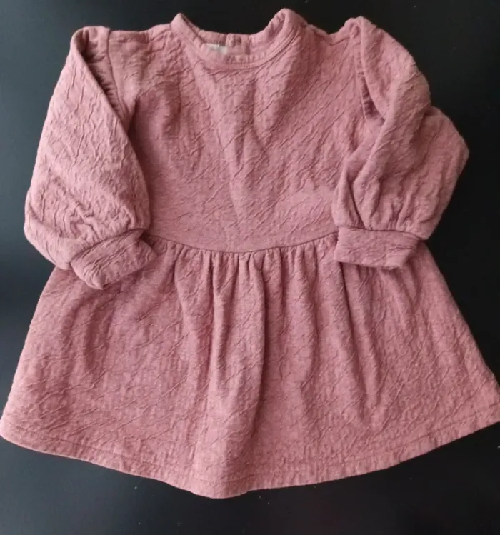 Robe bébé fille rose 1/2 ans H&M 92 cm