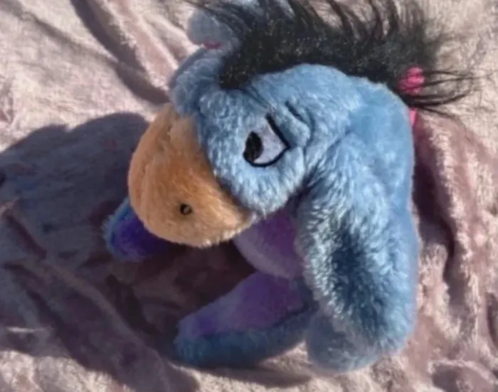 Peluche Bourriquet – 15 cm – Très bon état - photo numéro 5