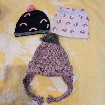 Bonnet fille 3 ans