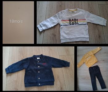 Lot garçon 18 mois