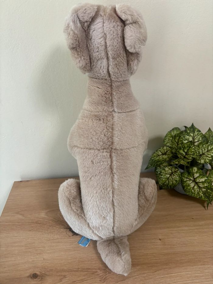 Grande peluche chien clochard la belle et le clochard  40 cm - photo numéro 3