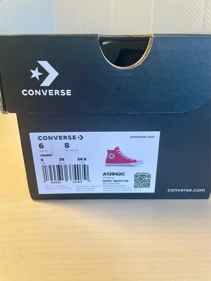 Converse Chuck Taylor all star purple / Bordeaux - photo numéro 13