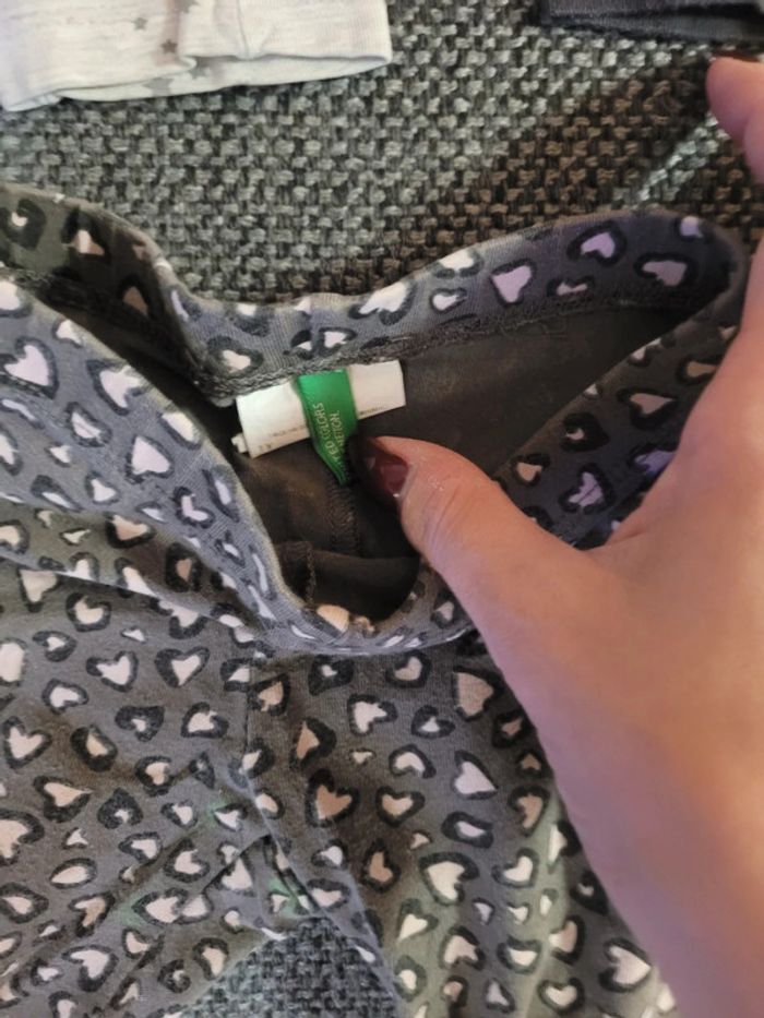 Lot 3 leggings fille 12 mois - photo numéro 3