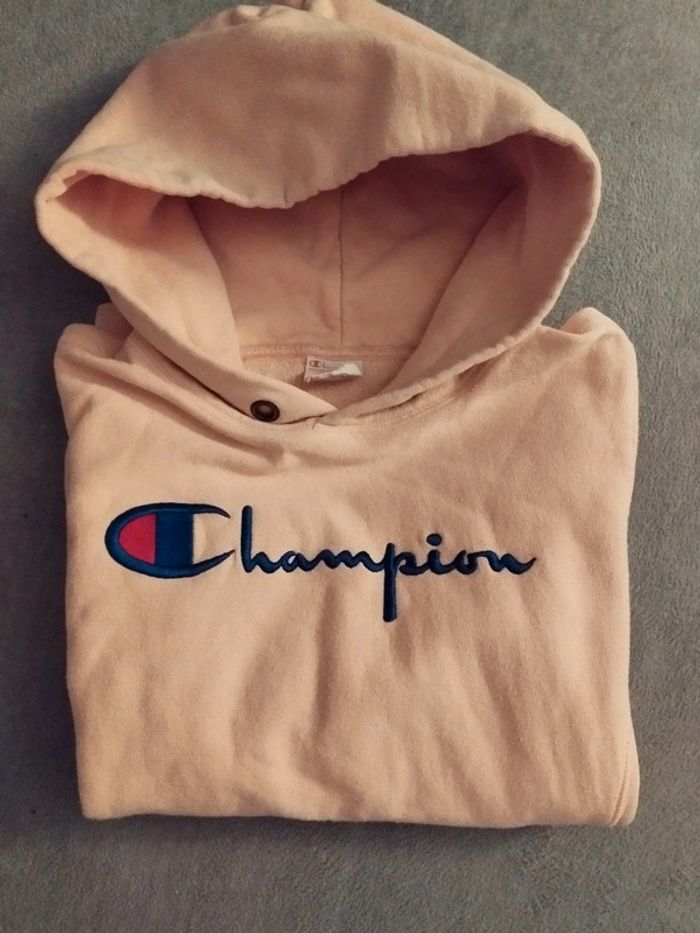 Sweat à capuche femme champion taille S