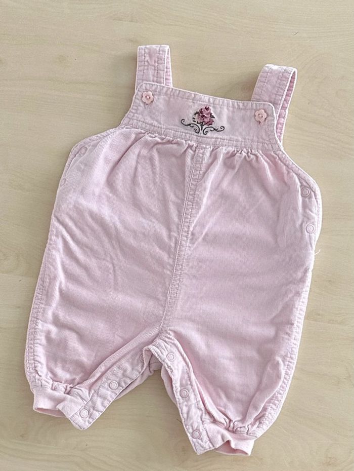 Salopette rose fille h&m naissance 50 cm - photo numéro 2