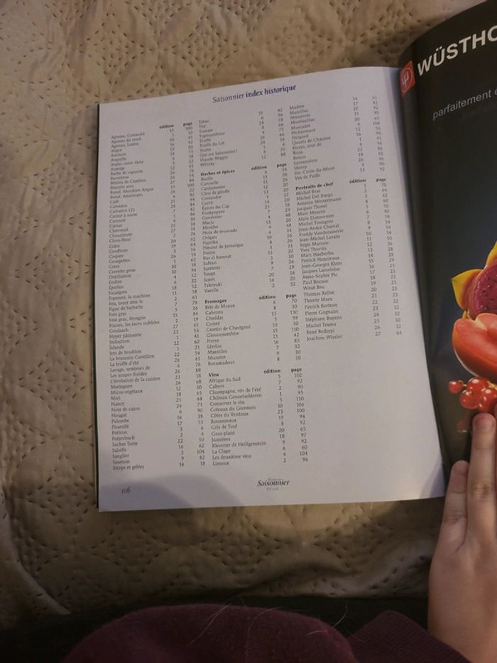 Livre culinaire saisonnier automne 2008 - photo numéro 3