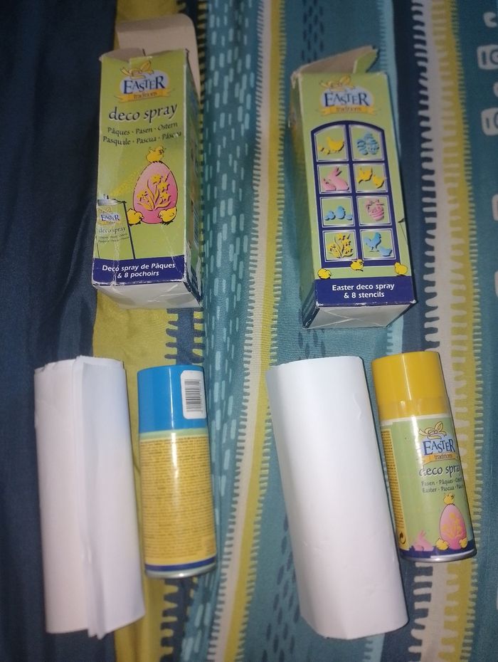 Déco spray neuf Pâques Easter traditions