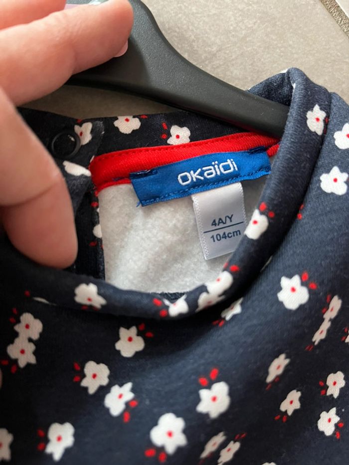 Robe bleu marine Okaidi - photo numéro 2