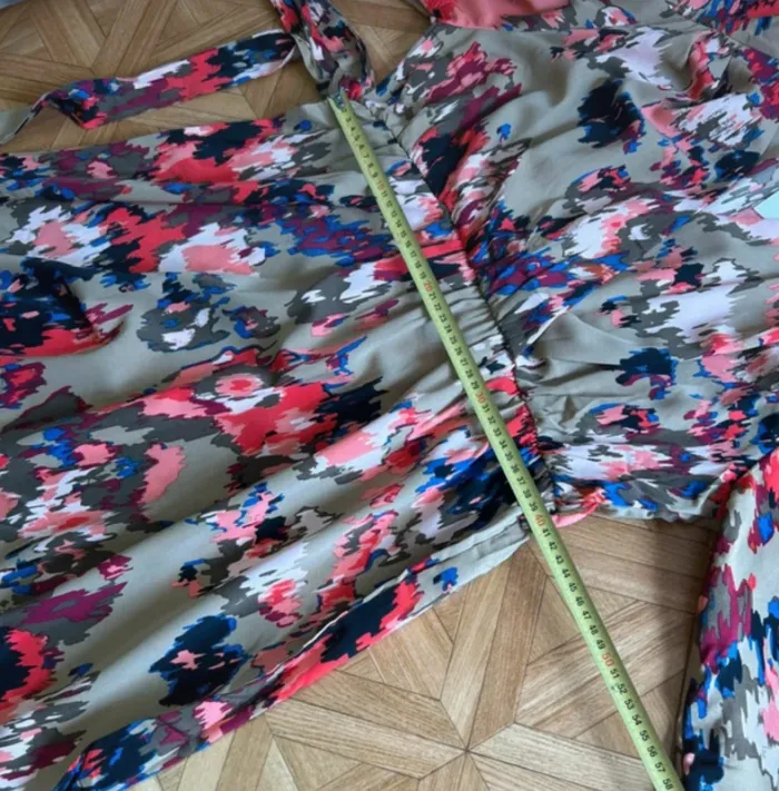 Robe femme robe fluide femme robe kaki femme robe été femme robe automne femme taille 42 taille 44 - photo numéro 5