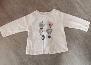 T-shirt à manches longues bébé fille 6 mois comme neuf