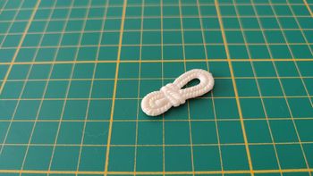 Arme corde en l'état Cluedo miro-meccano pièce détachée jeu de société #E26