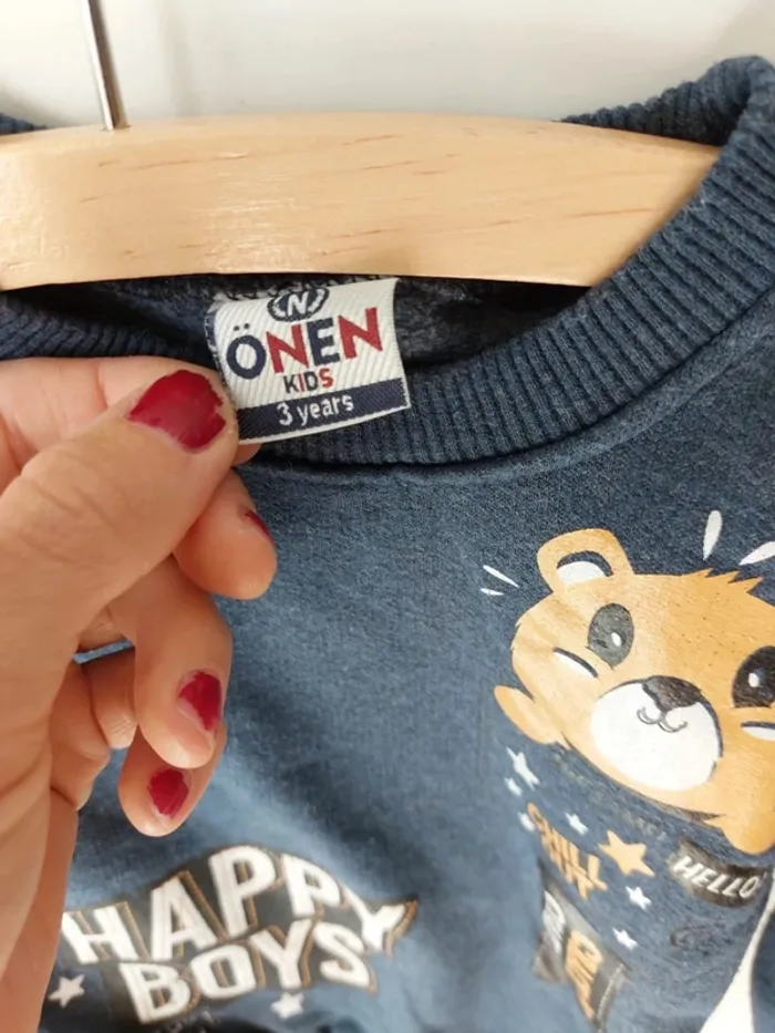Sweat onen kids 3 ans - photo numéro 3