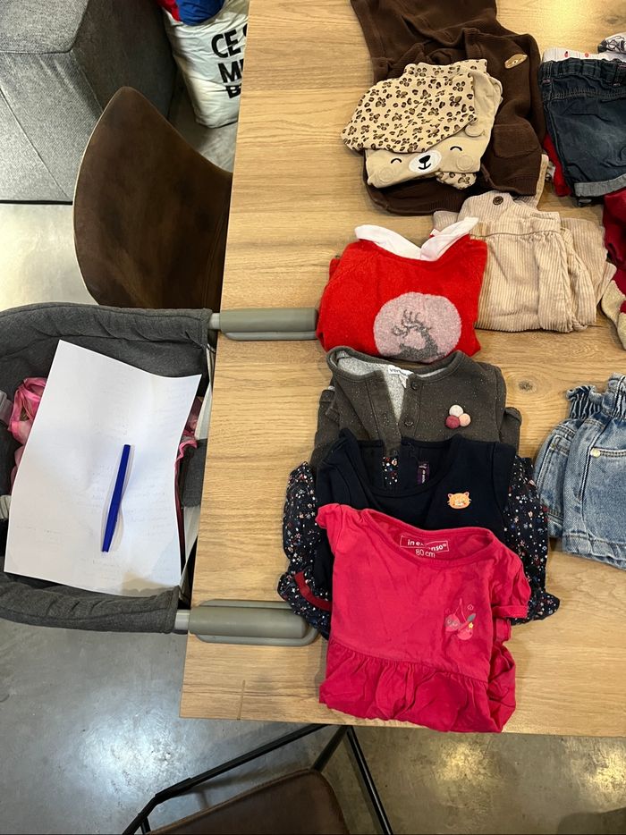 Vend vêtement fille 12/18/24 mois - photo numéro 2