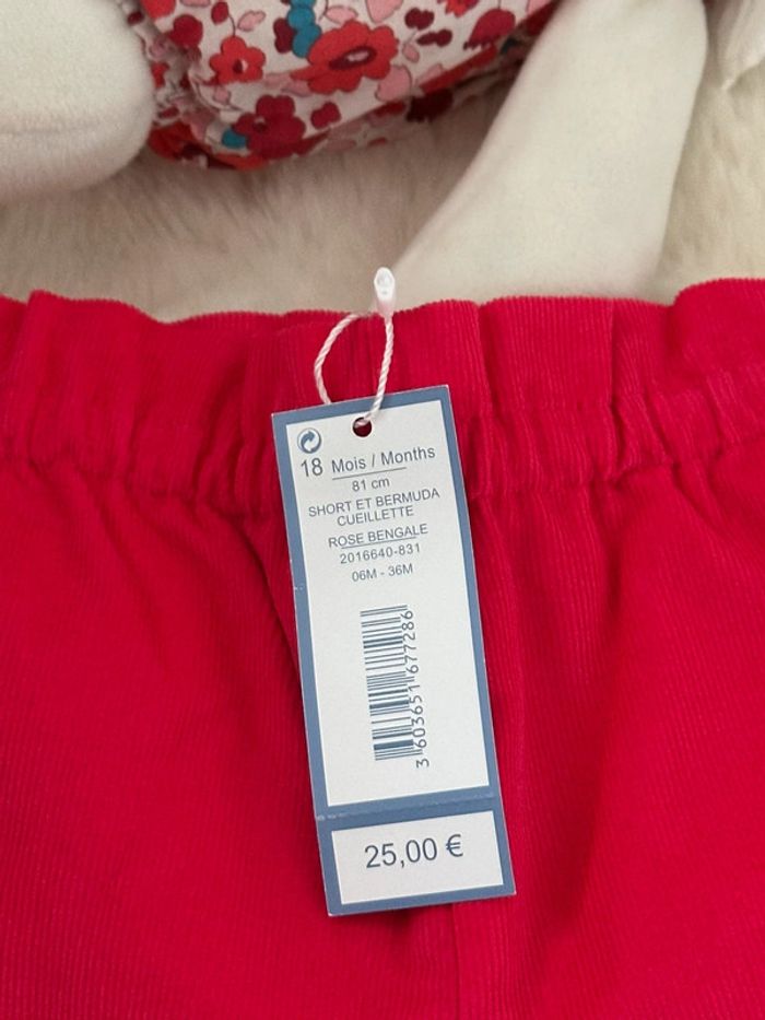 Short en velour Jacadi - photo numéro 4