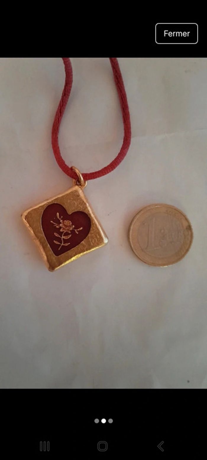 Sublime collier chic vintage authentique - photo numéro 2