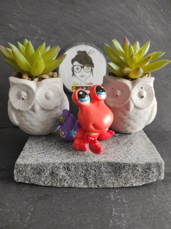 Littlest Petshop LPS Bernard l hermite crab 2313 hasbro #geektradelpshermitecrab