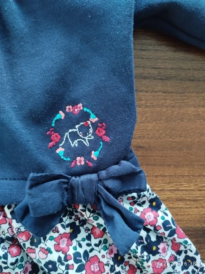 Robe manches longues col Claudine Sergent Major - photo numéro 4