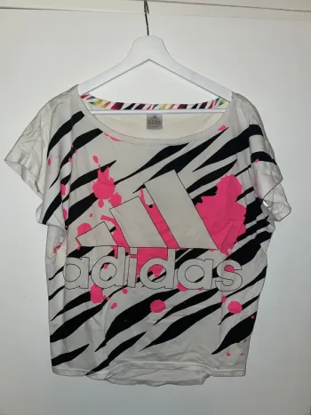 T-shirt blanc adidas S