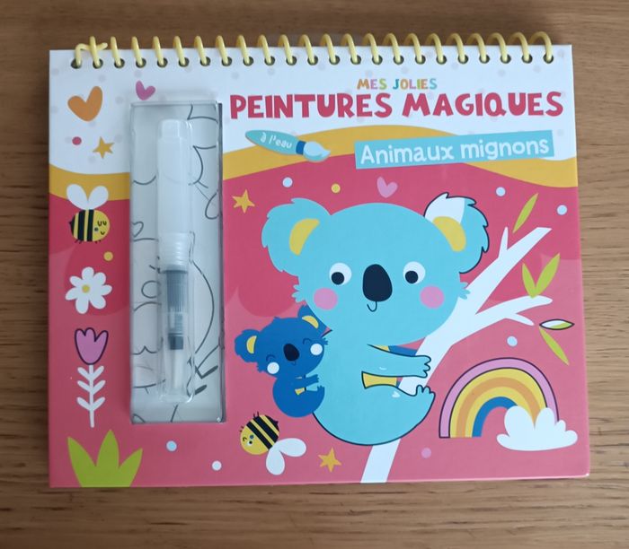 Mes jolies peintures magiques Animaux mignons 3 ans + - photo numéro 2
