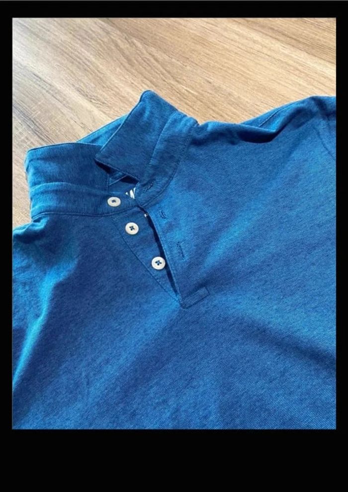 Polo bleu - photo numéro 2