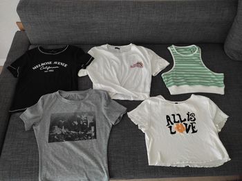 Lot de 5 Croc top