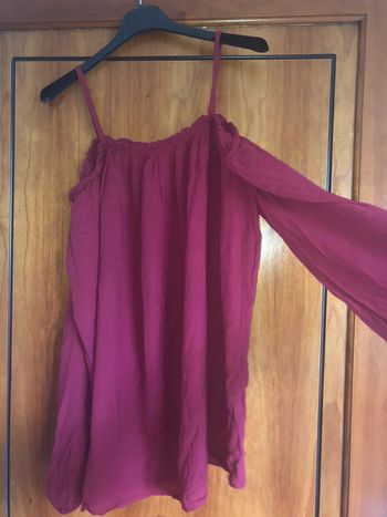 Top à bretelles manches longues 40 Zara