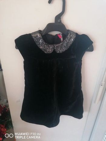 Robe velours 12 mois