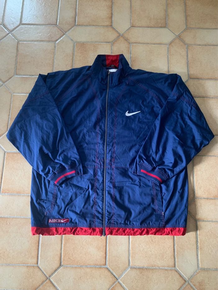 Veste style coupe vent Nike brodé embroidered année 90´s - photo numéro 2