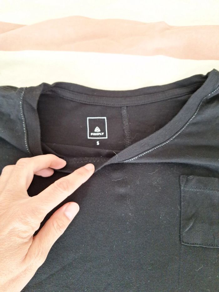 Tee shirt noir firefly - photo numéro 2