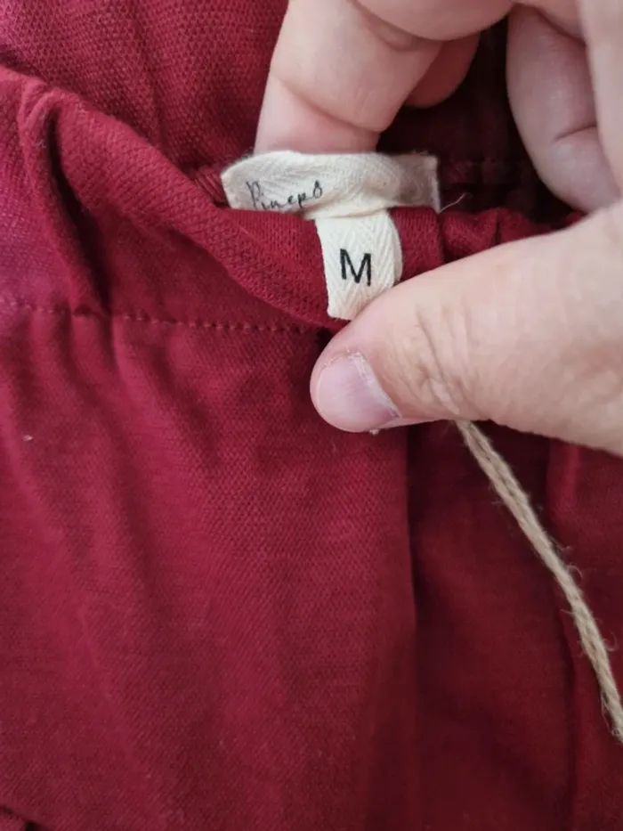 Jupe bordeaux neuve avec étiquette ping-pong taille M - photo numéro 4