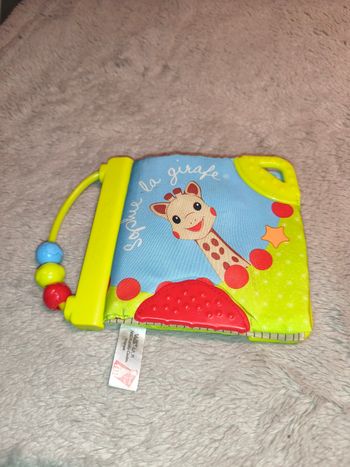 Livre en tissu Sophie la girafe