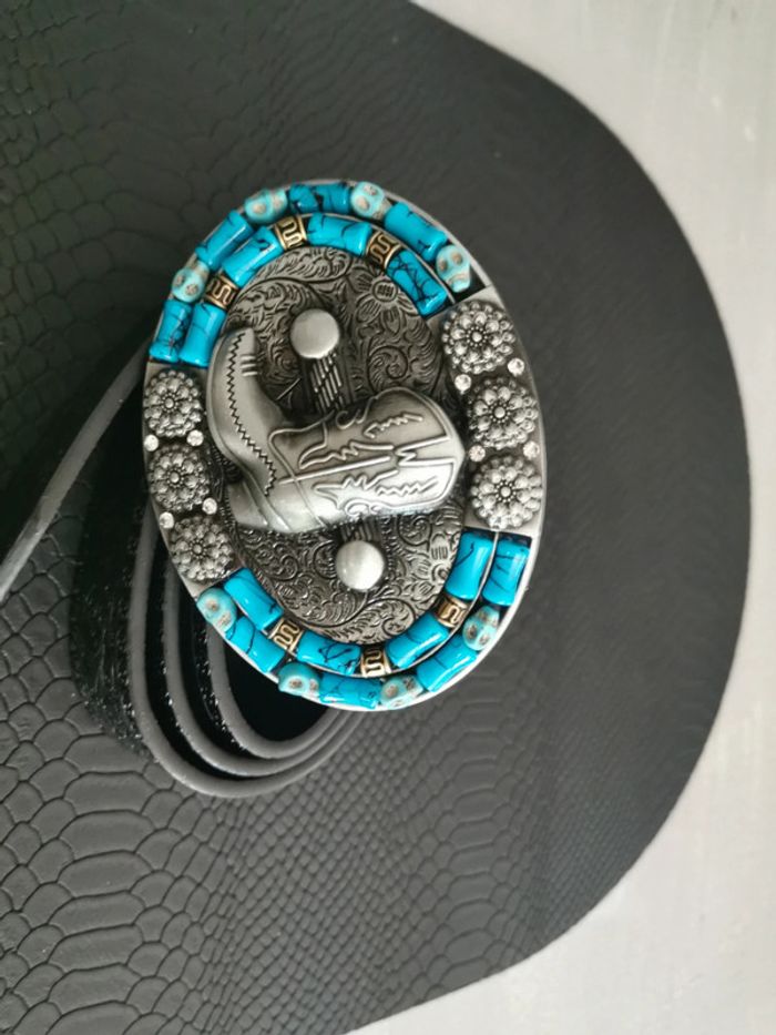 Ceinture de cowboy country bottes western - photo numéro 2