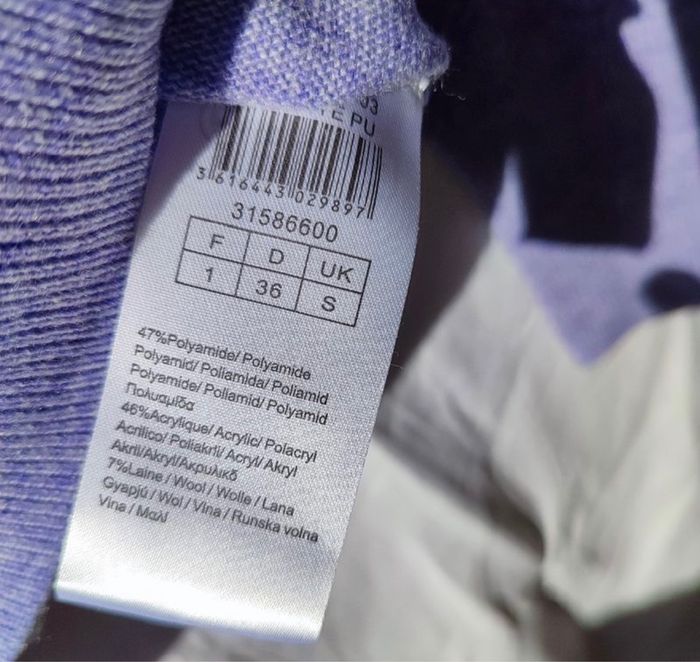 Pull fin couleur parme pour femme taille S, Diane Laury - photo numéro 6