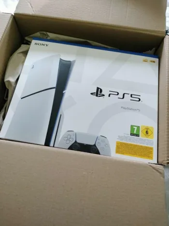 Sony PS5 Slim Édition Blu-Ray 1To Console - Blanc