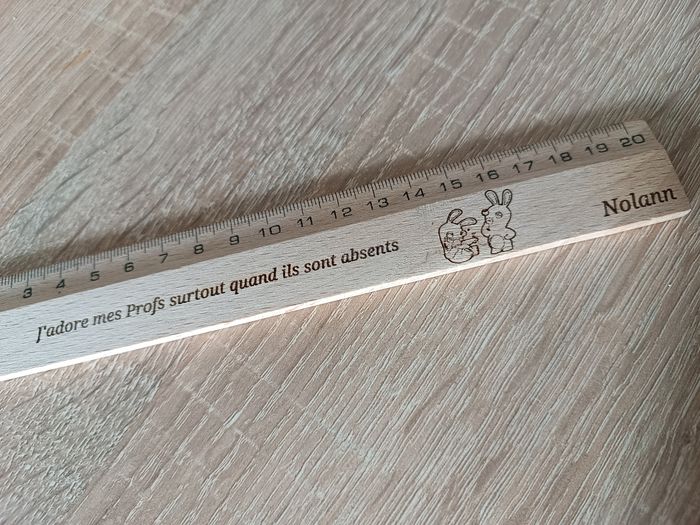 Règle personnalisé au choix - photo numéro 3