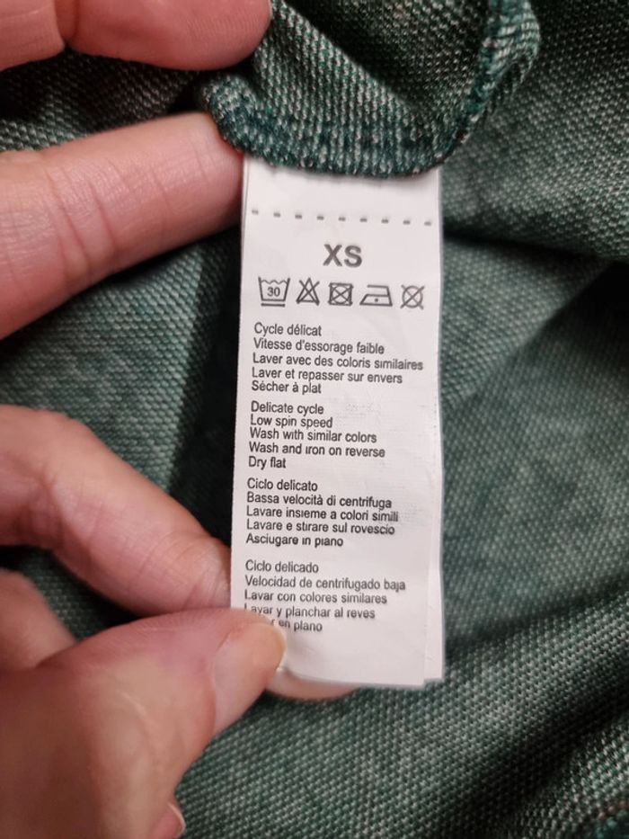 BZB haut court vert * taille XS * - photo numéro 10