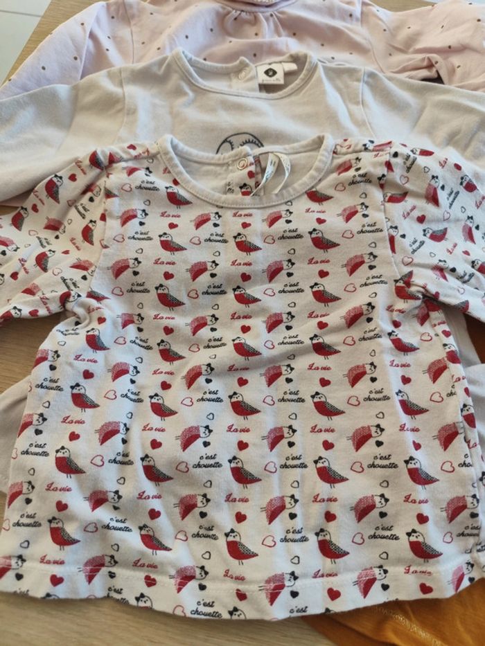 Lot de 7 t-shirt manches longues - photo numéro 2