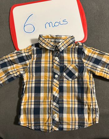 Chemise manches longues TAO 6 mois